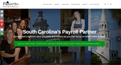 Desktop Screenshot of palmettopayroll.net